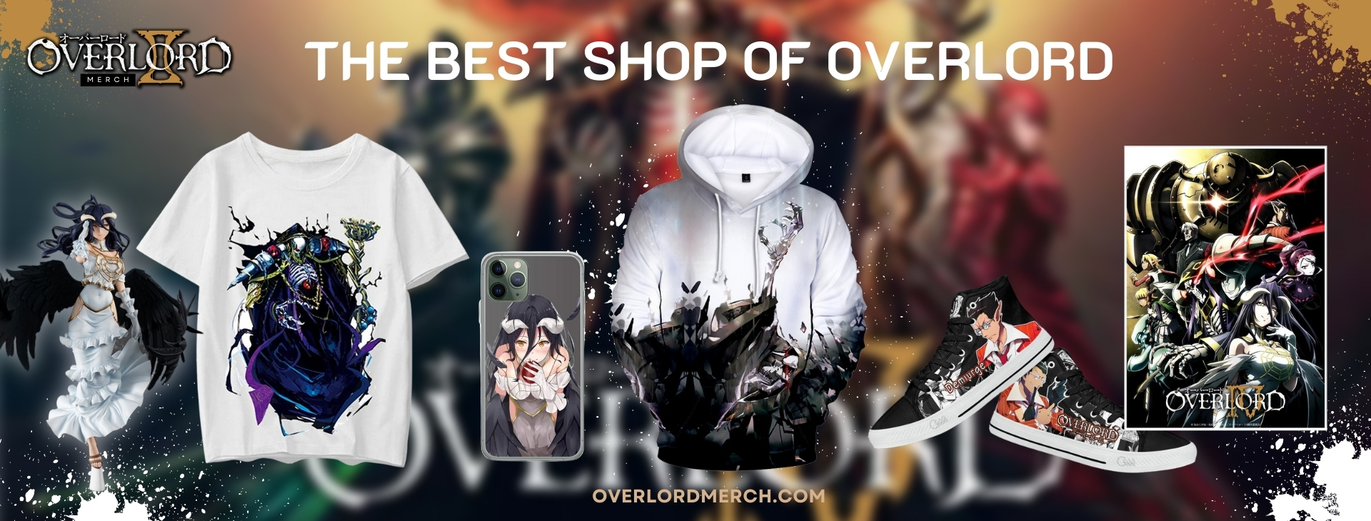 Overlord Shop Banner - Overlord Merch